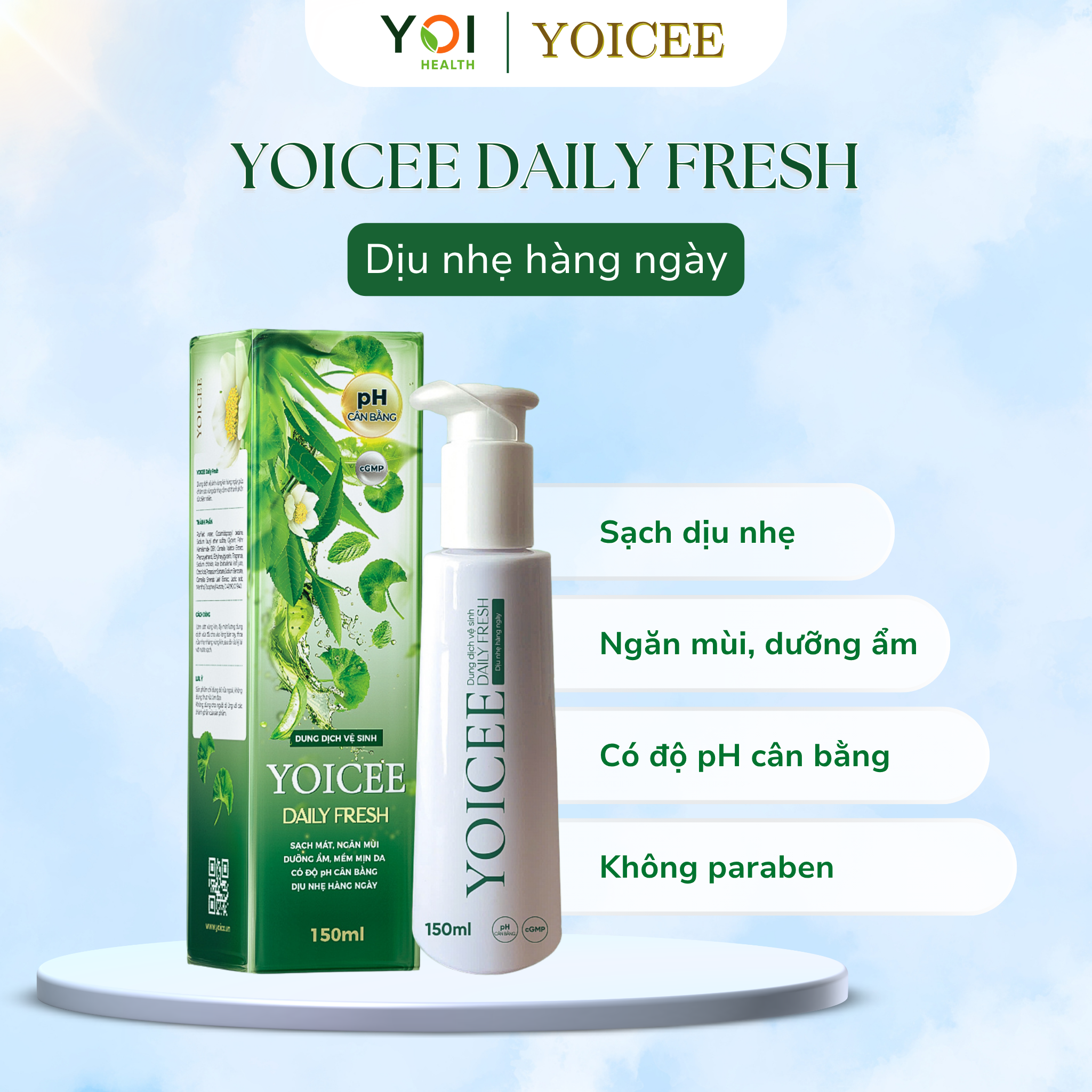 Dung dịch vệ sinh YOICEE Daily Fresh