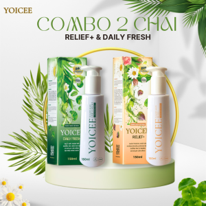 Combo 2 chai YOICEE Daily Fresh YOICEE Relief+ Sạch thoáng mỗi ngày
